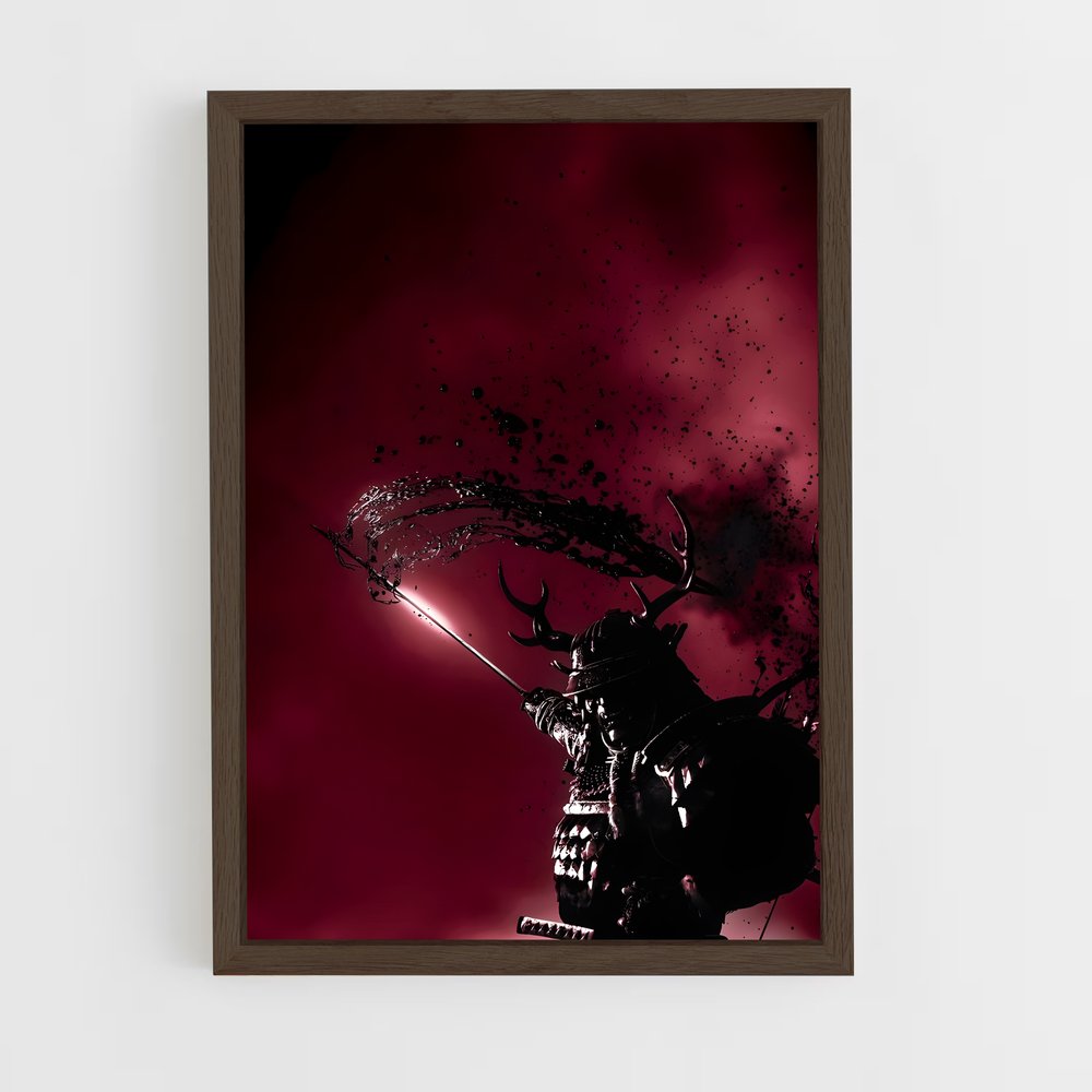 Poster Ombres de Samouraï – affiche Ghost of tsushima (vue 5)